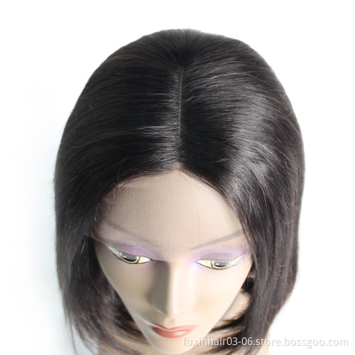 Fast Delivery Bob Wigs Lace Front Top Selling Factory 100% Cuticle Aligned Human Hair bob Wigs Brazilian Hair Swiss Lace Short